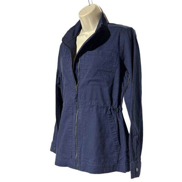 NWT GAP Women's Full Zip Adjustable Drawcord Waist Utility Field Jacket Size S - Picture 7 of 15